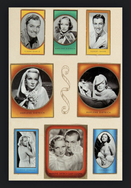 1936年德国印制好莱坞影星香烟画片集一册