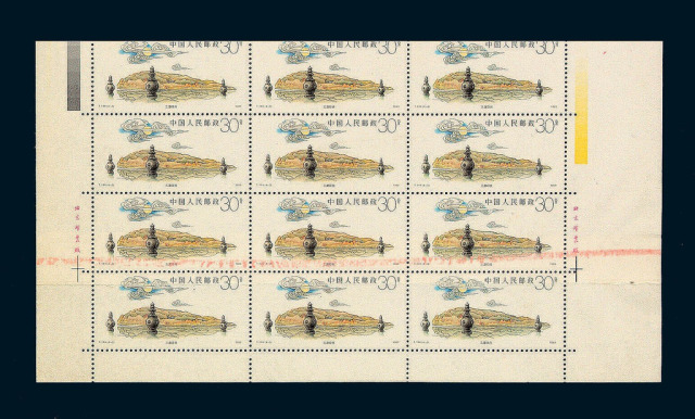 ★1989年T144西湖邮票四枚全三十套全张