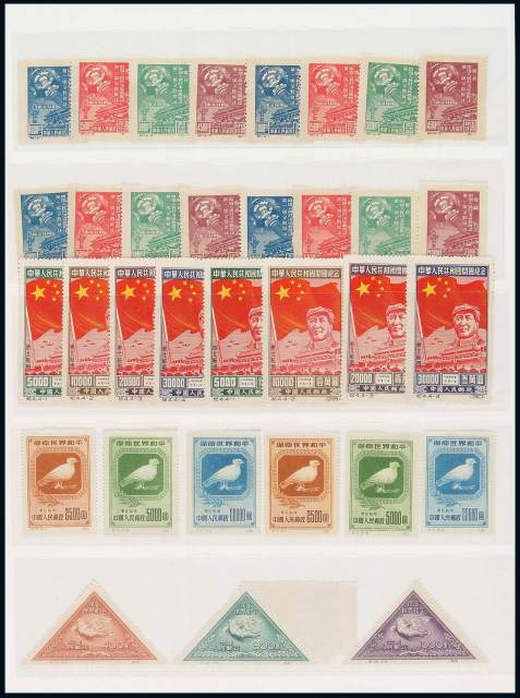 ★○1950-1964年纪、特邮票一组一百九十二枚