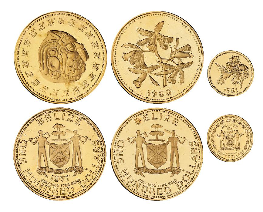 1981年中国人民银行发行套装精制流通硬币八枚全套拍卖成交价格及图片 