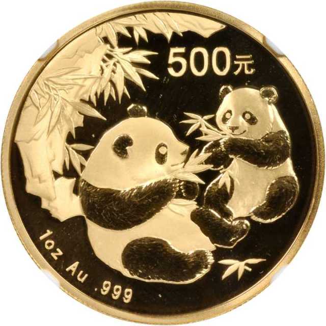 2006年熊猫纪念金币1盎司 NGC MS 69