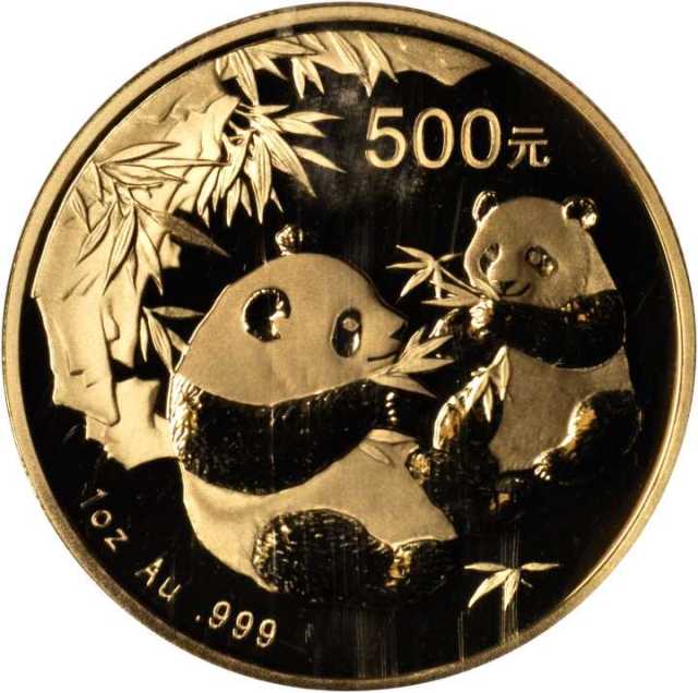2006年熊猫纪念金币1盎司 NGC MS 69