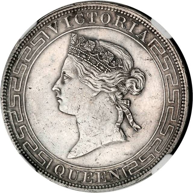 HONG KONG. Dollar, 1866.