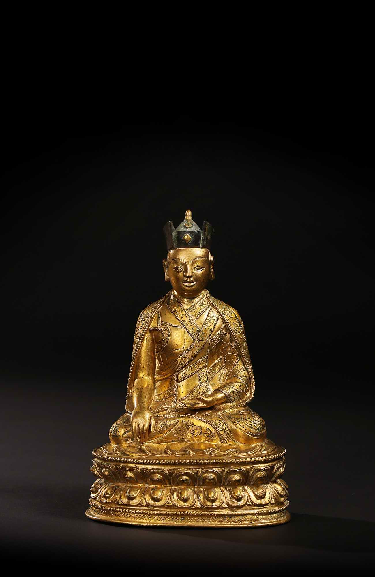 藏 16世纪噶玛巴佛像