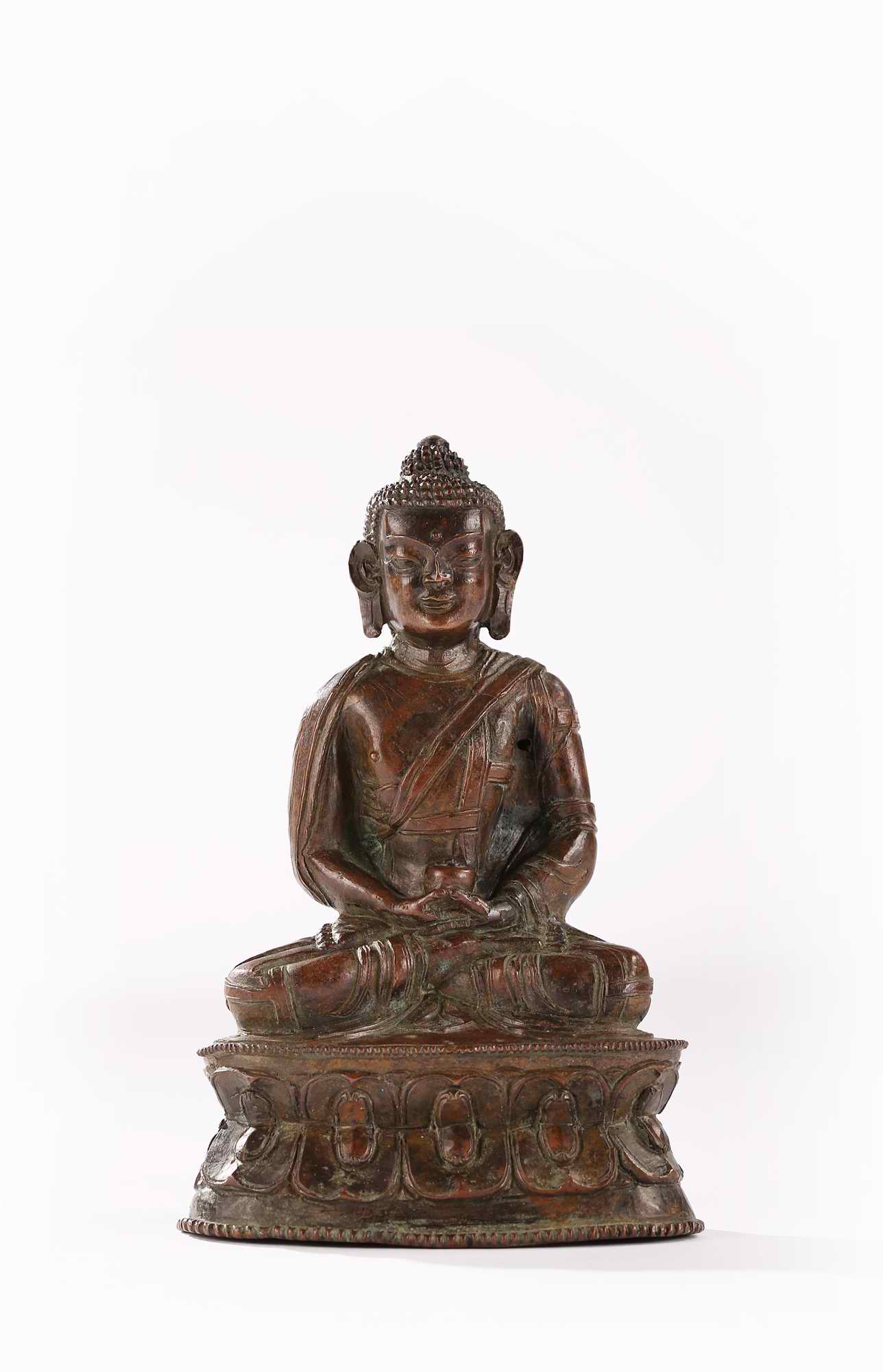 装裱形式：西藏 16世纪阿弥陀佛