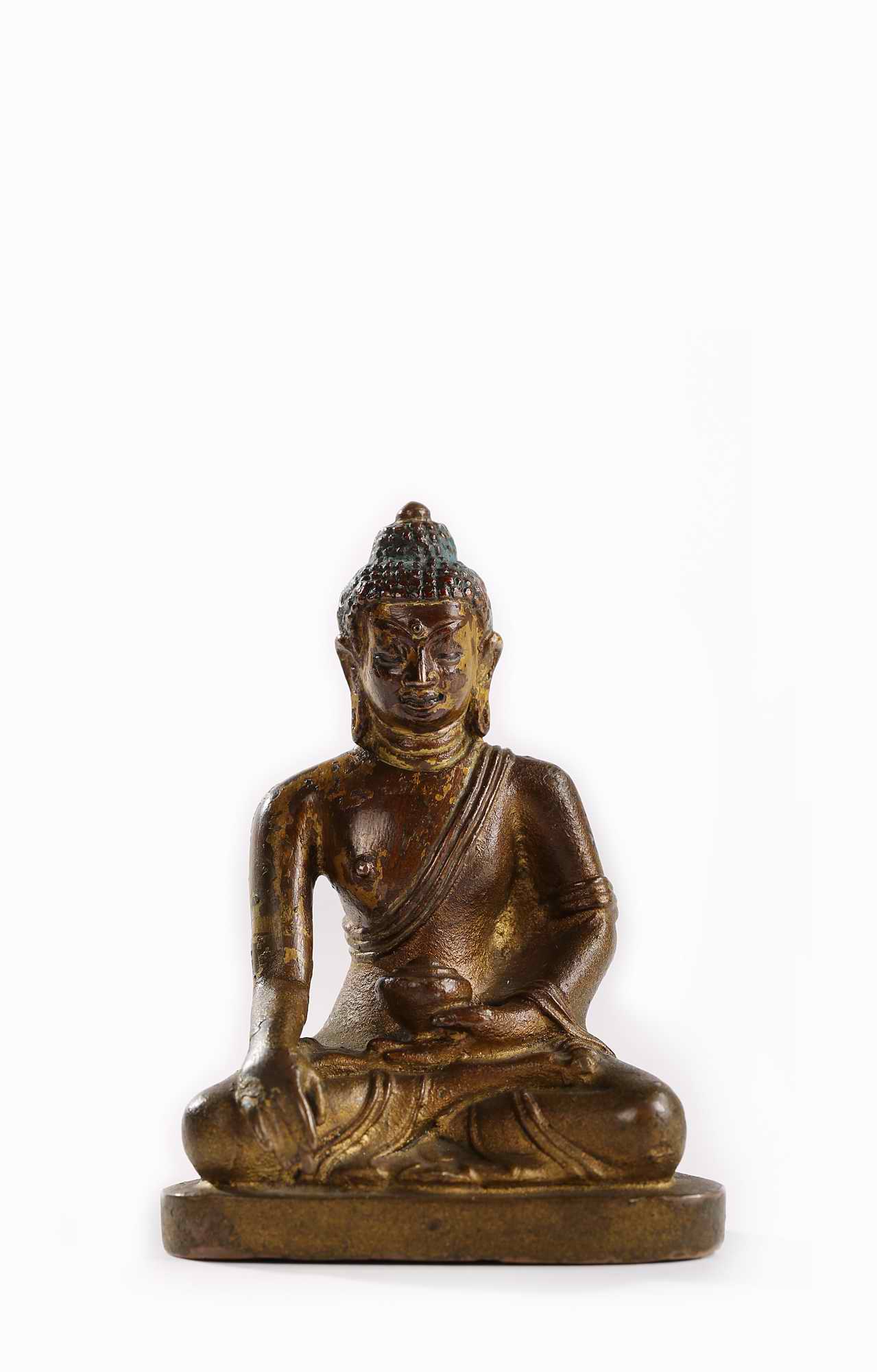 西藏 18世纪释迦牟尼佛像