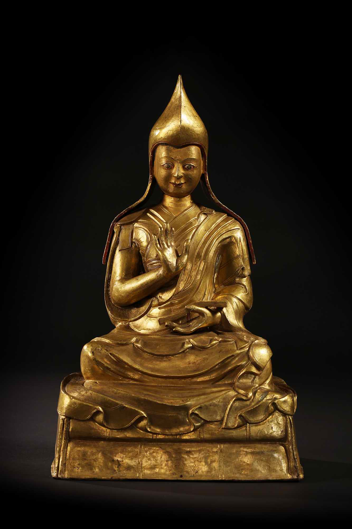 西藏 17-18世纪班禅佛像