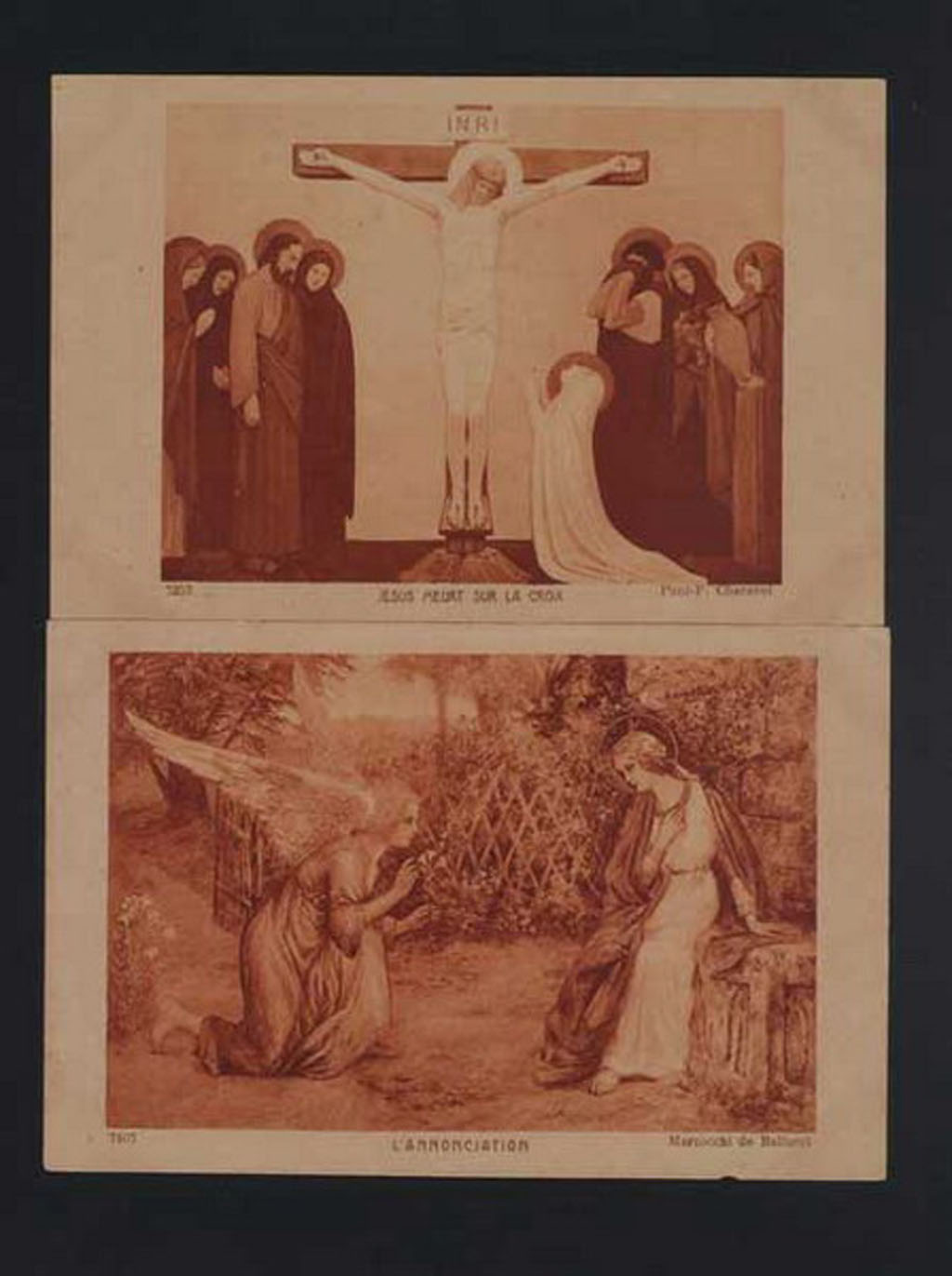 PPC 二十世纪初期法国美术明信片一组一百一十二件