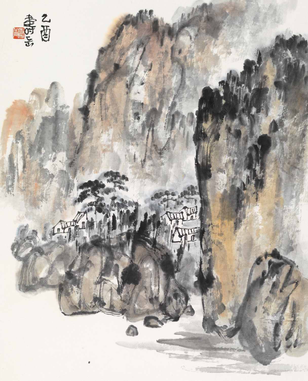 陈寿岳 山水画