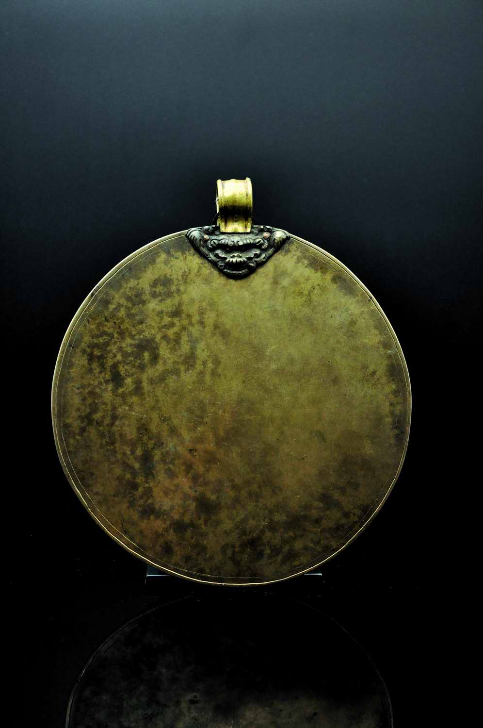 16世纪 铜护心镜