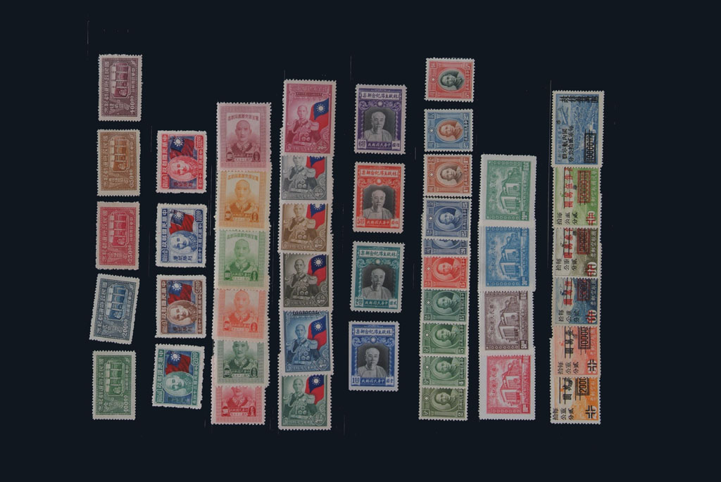 ★1931-1949年民国纪念邮票一组八套