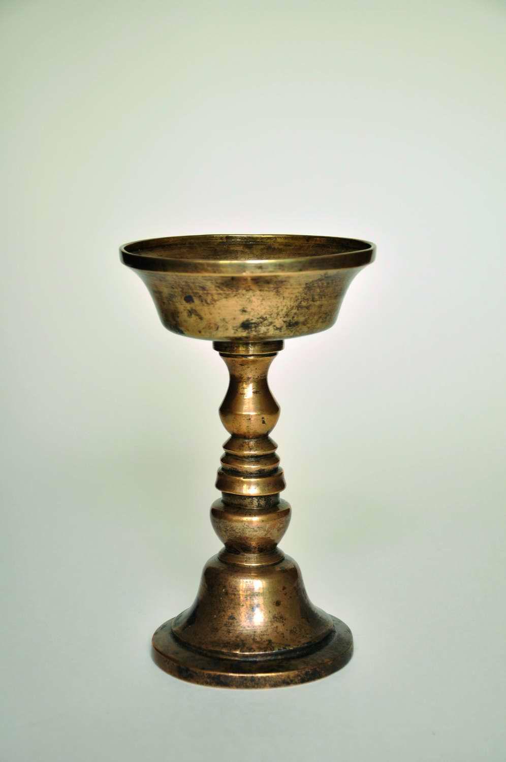 18世纪 铜酥油灯