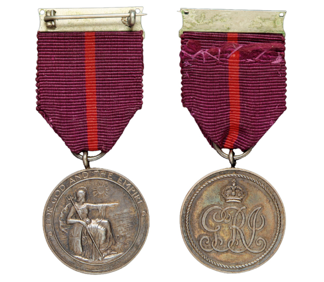 大英帝国奖章O.B.E银质奖章