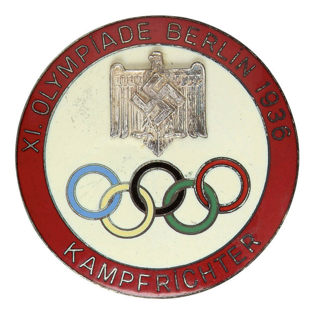 1936年德国柏林奥运会裁判长胸章