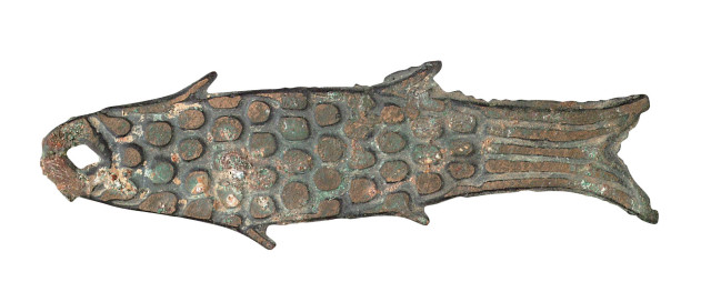 战国大型“鱼型币”一枚