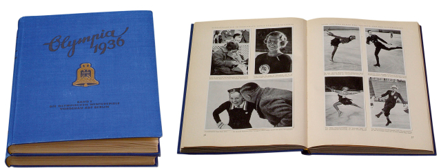 1936年德国柏林第十一届奥运会大型纪念册第13、14辑二册