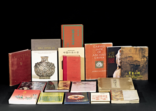  海外及台湾出版中国美术品图录 共18册