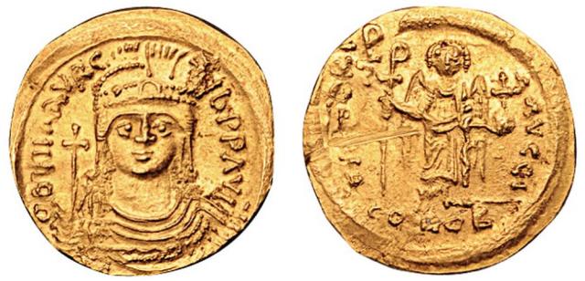 东罗马帝国拜占庭金币