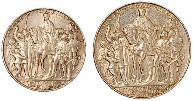 普鲁士打败拿破仑银币2枚