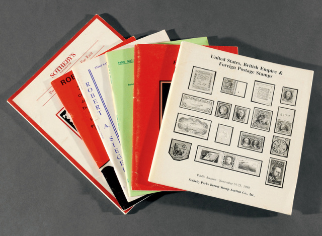 1974-1994年国外邮品拍目6册