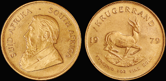 1979年南非loz金币一枚