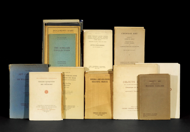  1915-1939年纽约安德森艺廊拍卖图录等共35册