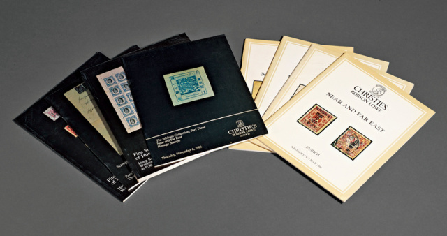 1984-1992年佳士得/ROBSON LOWE/SWIRE公司邮品拍目8册