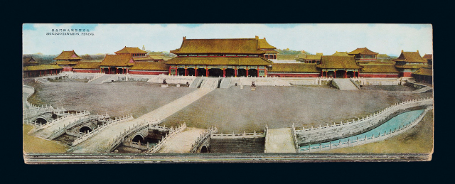 民国时期北京风光双连通景明信片12枚