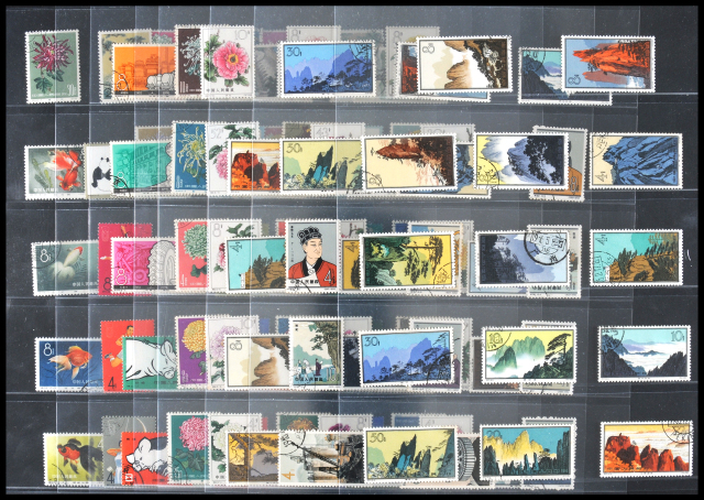 1960-1965年纪特盖销邮票115枚