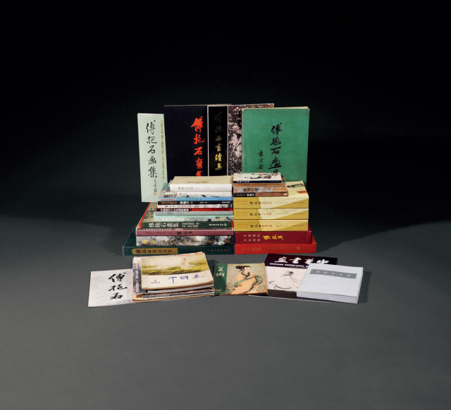  1957年-2012年《傅抱石画集》等共42册  