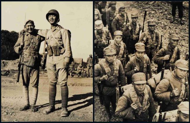 1940年代中国远征军新闻照片2张